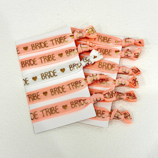 Hens Party Wrist Bands - Peach