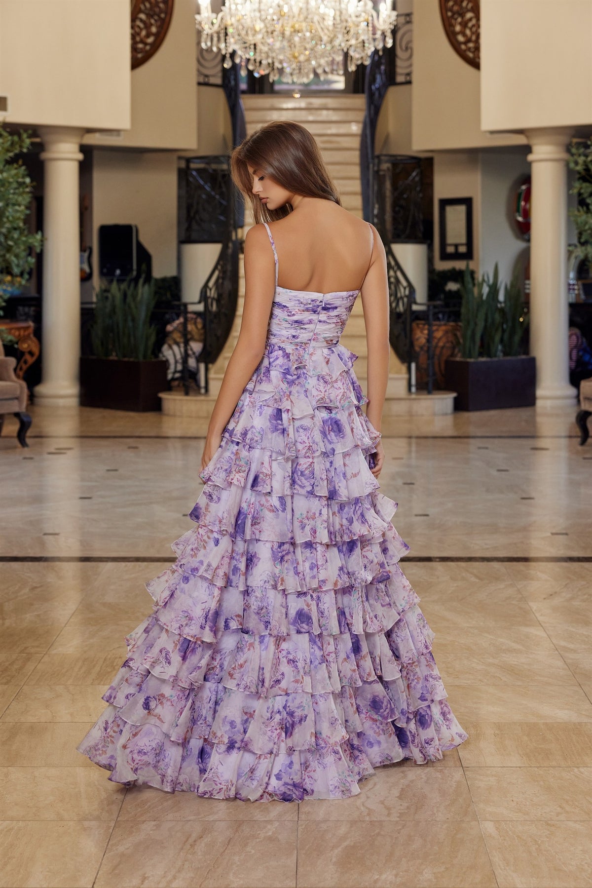 Camilla Tiered Gown - Dress - Nox Anabel