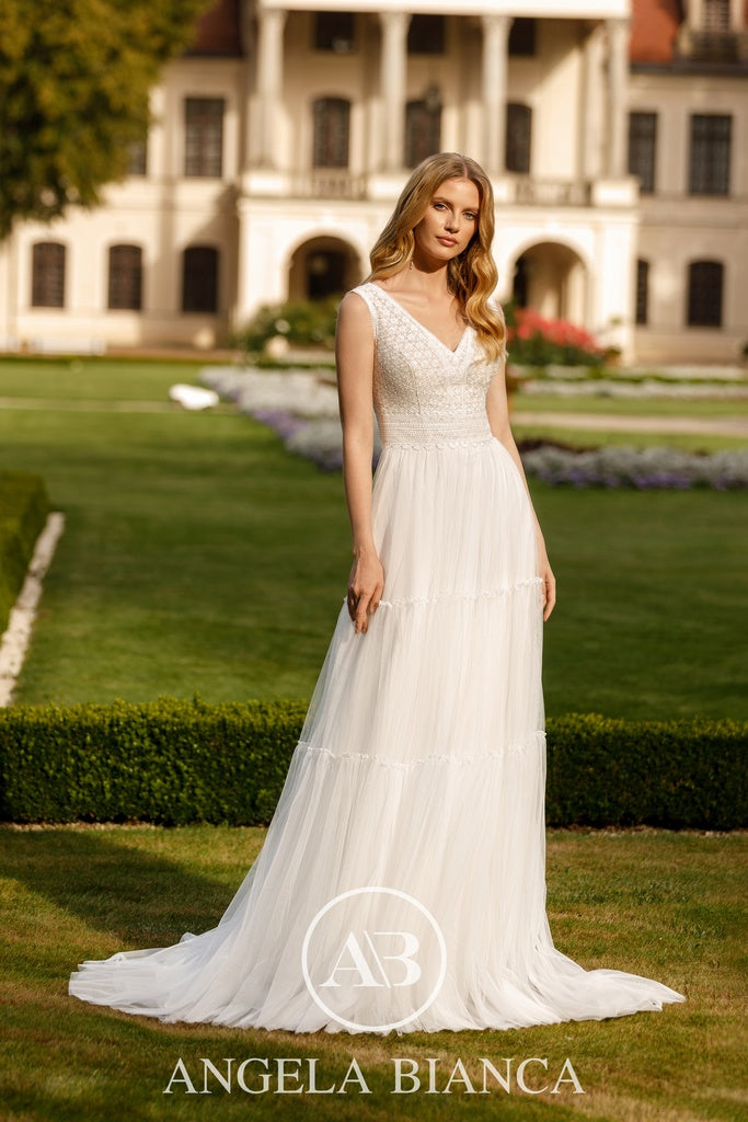 Clare Bodice - Wedding Gown - Angela Bianca