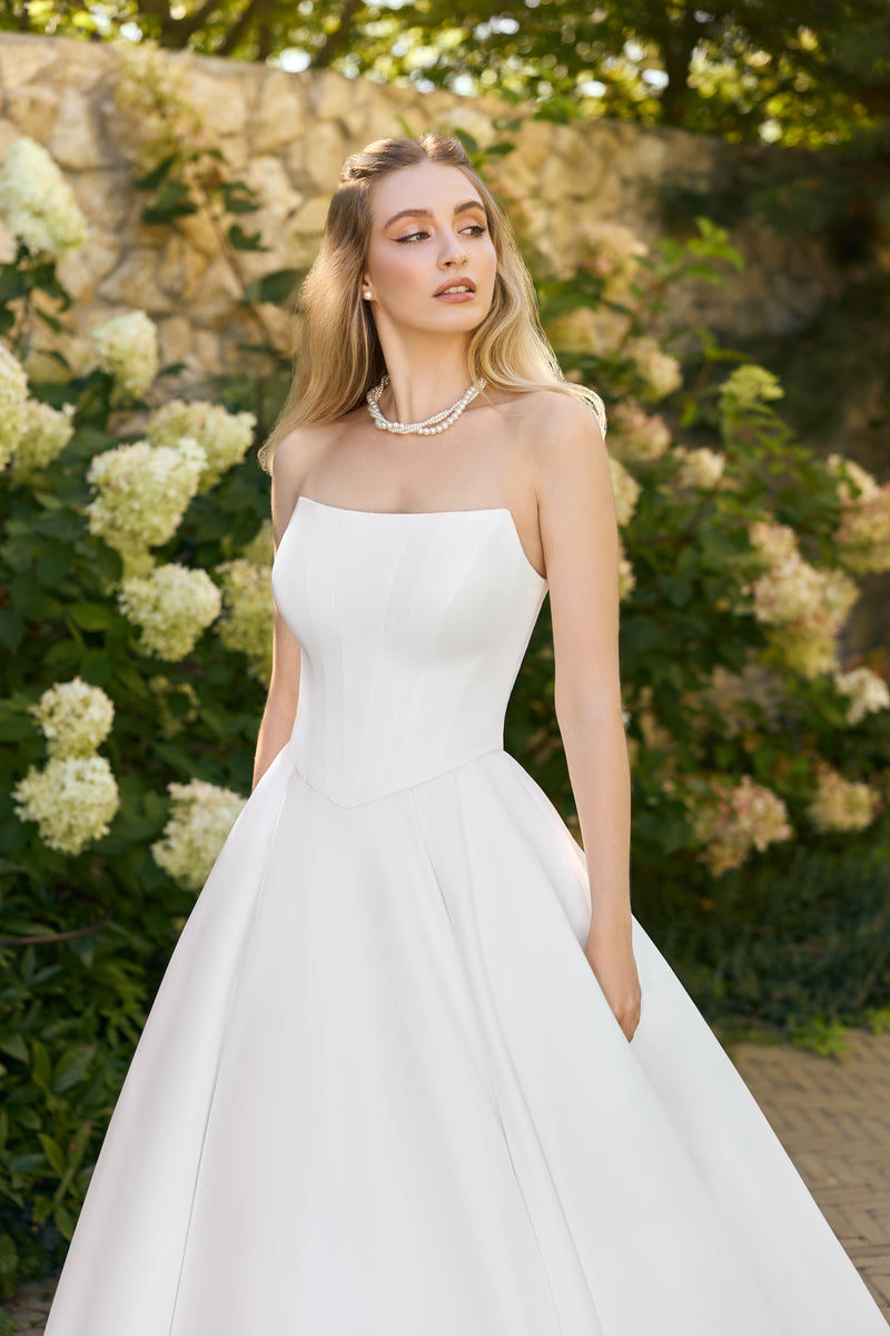 Exton Bodice - Wedding Gown - Monica Loretti
