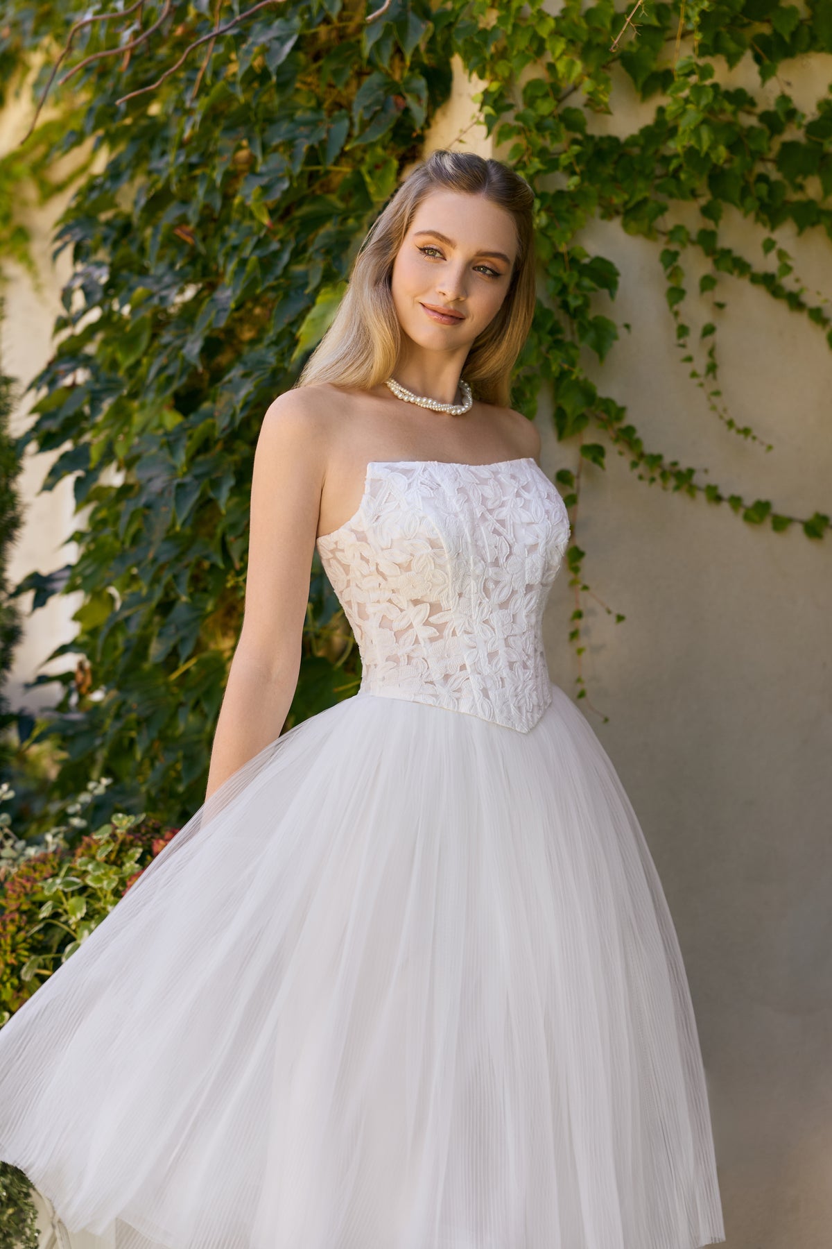 Exton Bodice - Wedding Gown - Monica Loretti