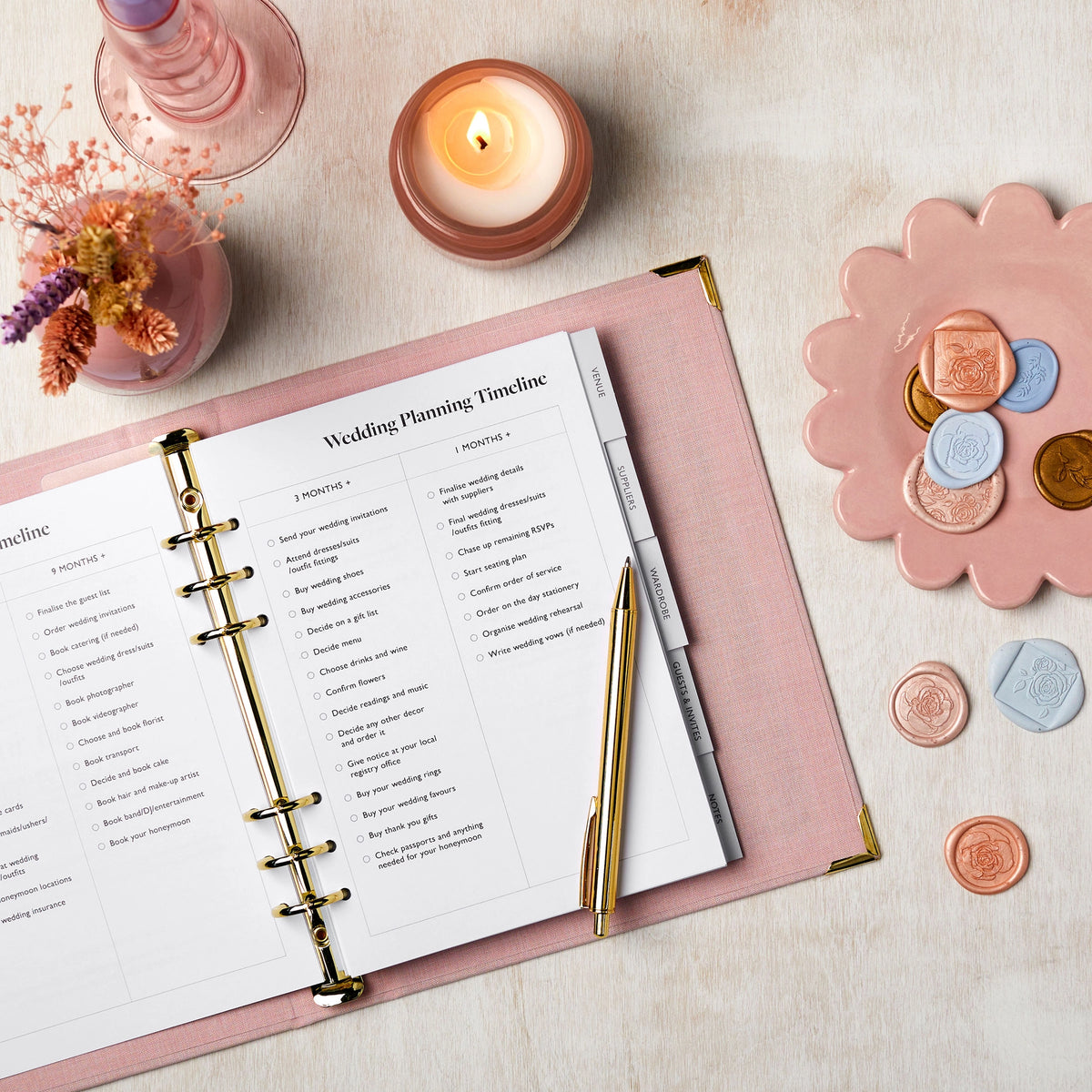Wedding Planner and Organiser | Blush - Giftware - Martha Brook