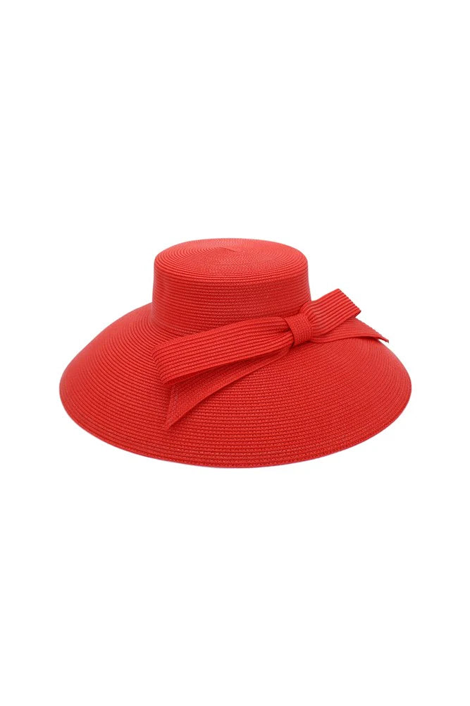 Jess Racewear Droop Hat Red - Accessory - Morgan and Taylor