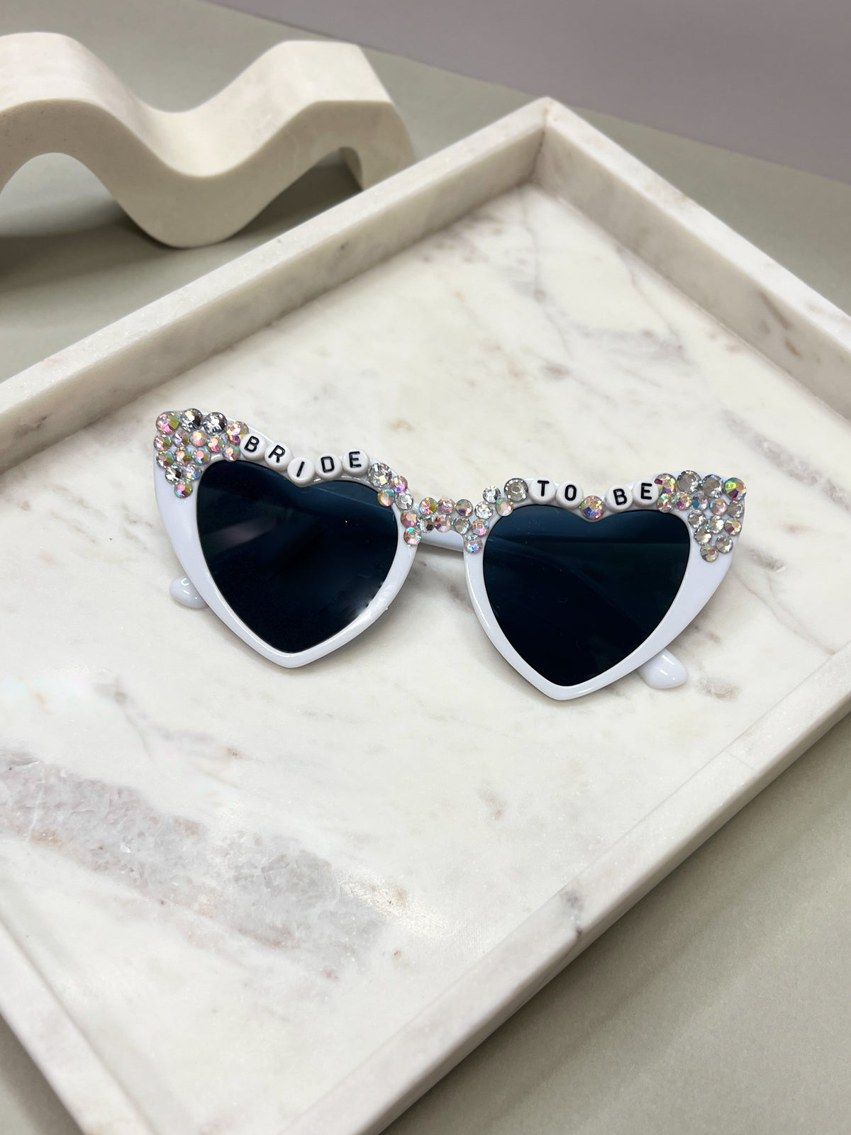 Bride To Be Heart Sunglasses