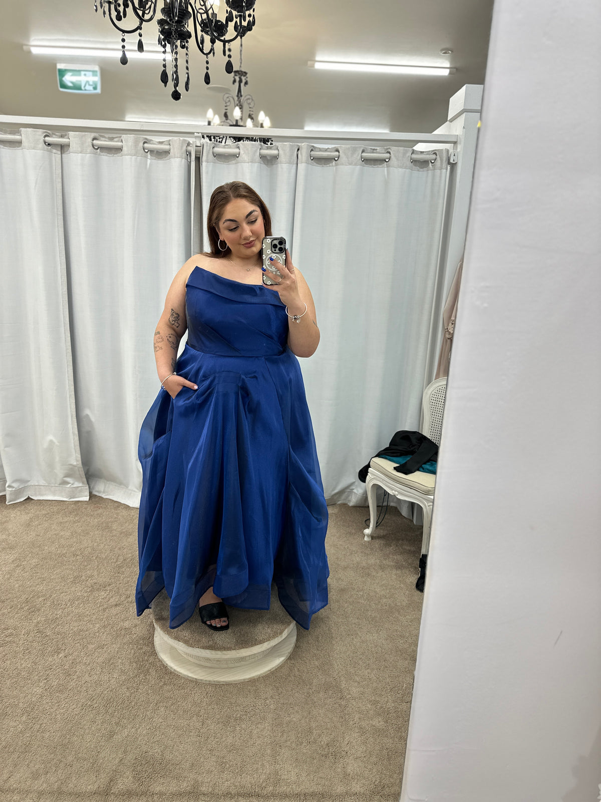 Indi High-Low Ballgown