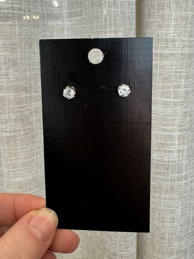 Small Crystal Stud - Jewellery - Honey Fawn