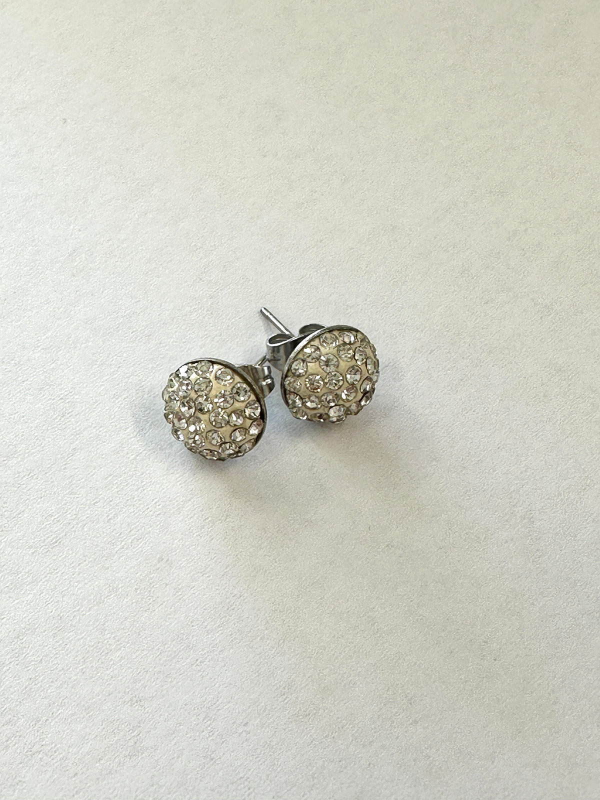 Spotted Crystal Studs Medium