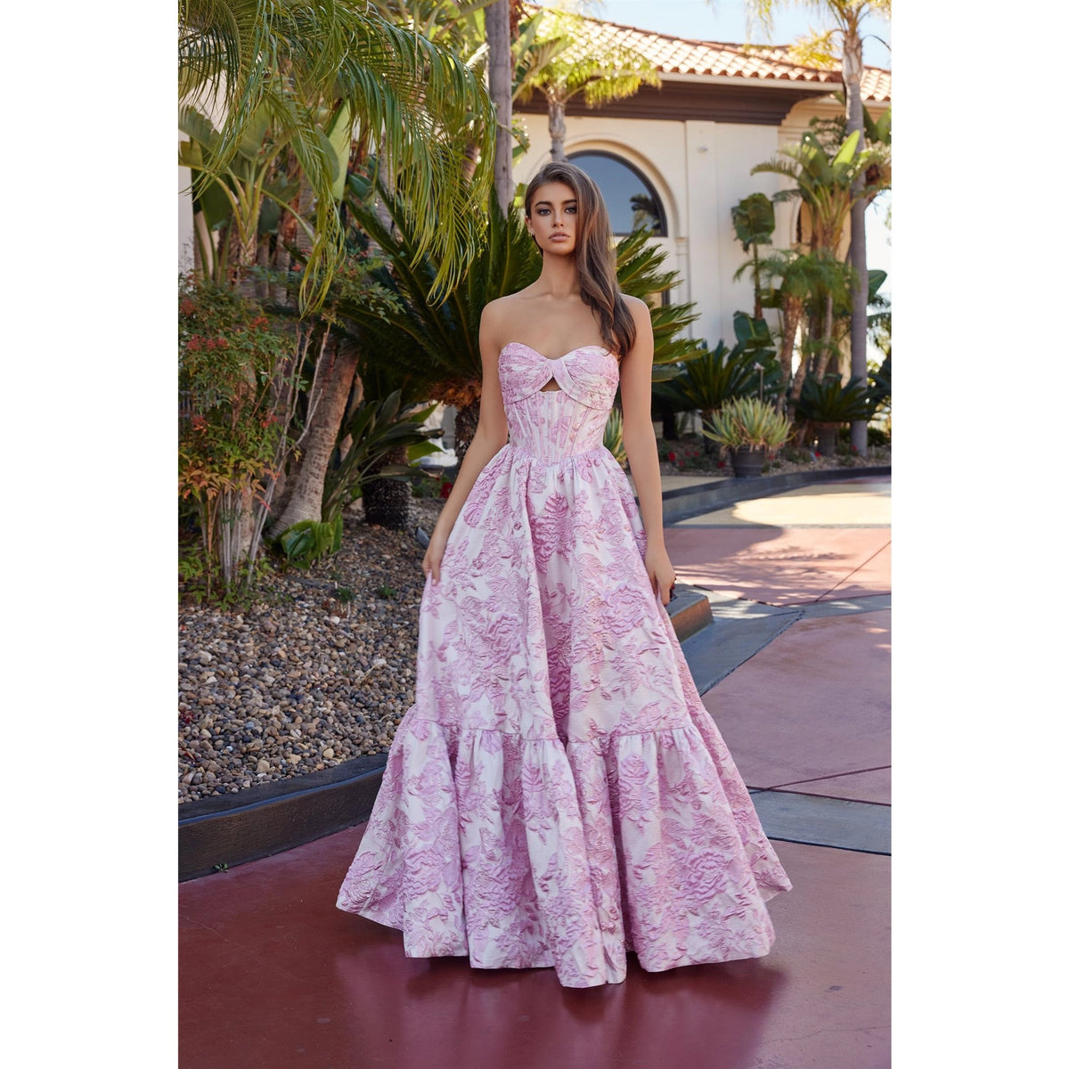 Mel Jacquard Gown