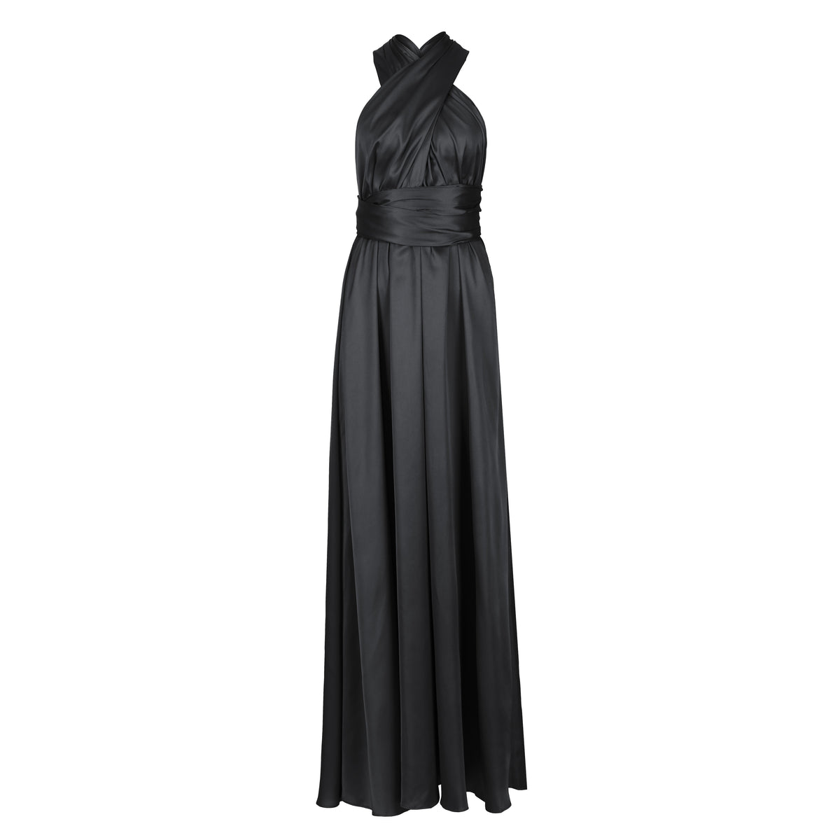 Satin Multiway Black - Dress - Jacqueline Louise