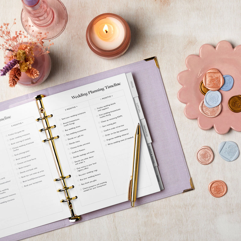 Wedding Planner and Organiser | Lilac - Giftware - Martha Brook