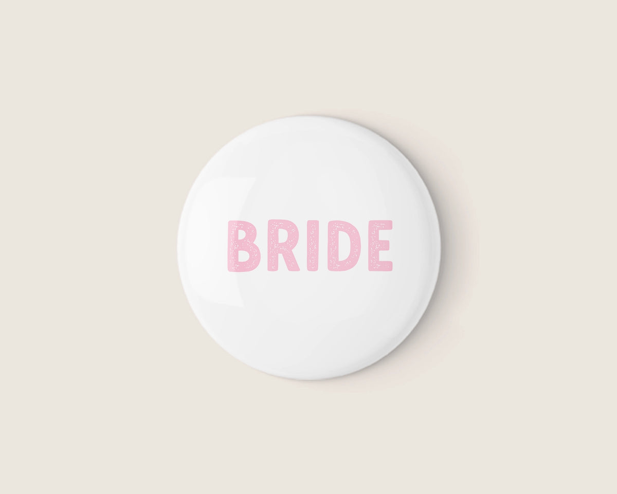 Holographic Bride Badge