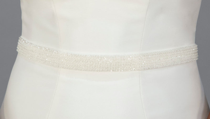 Thick Beaded and Tulle Belt - Accessory - Grace and Goddess