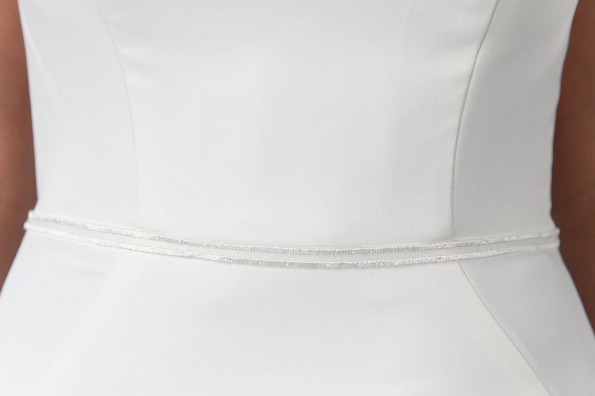 Simple Tulle Bridal Belt - Accessory - Grace and Goddess