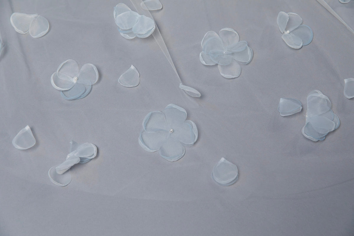 Jayla Tulle and Organza Veil
