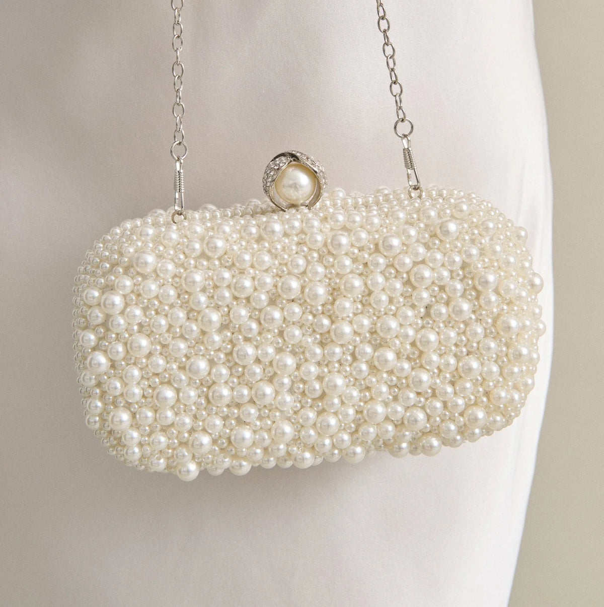 Cosmo Pearl Clutch Bag