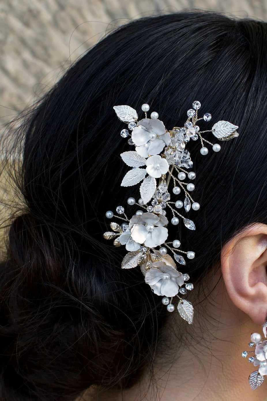 Adaline Bridal Hair Clip - Jewellery - Windsor Bridal Jewellery