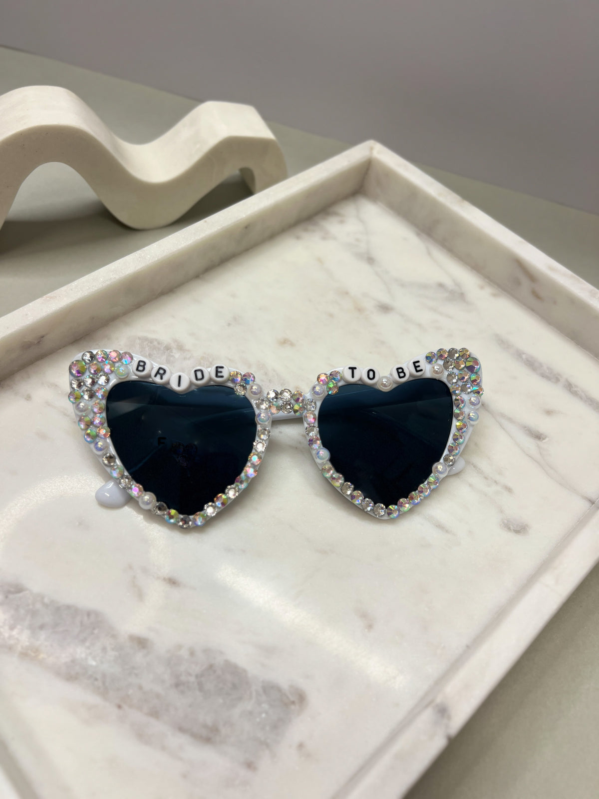 Full Bling Bride to Be Heart Sunglasses