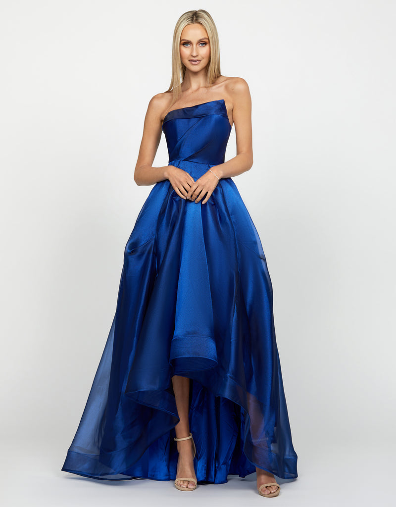 Indi High-Low Ballgown - Honey Fawn Boutique