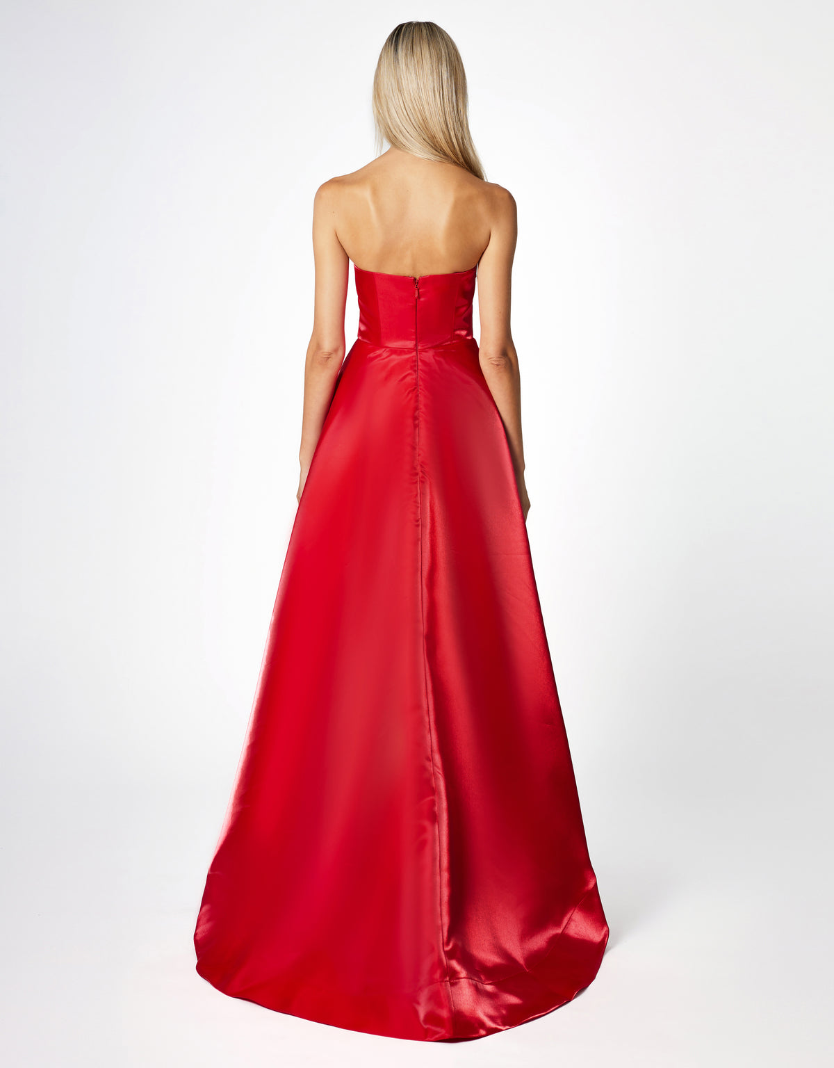 Odette Asymmetric Hi-Low Gown