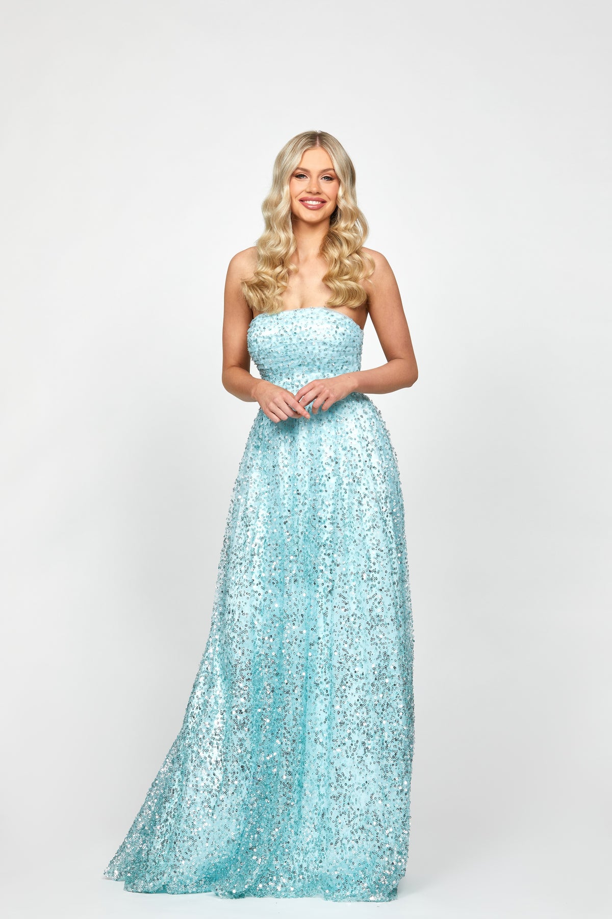 Kelly Strapless Ball Gown