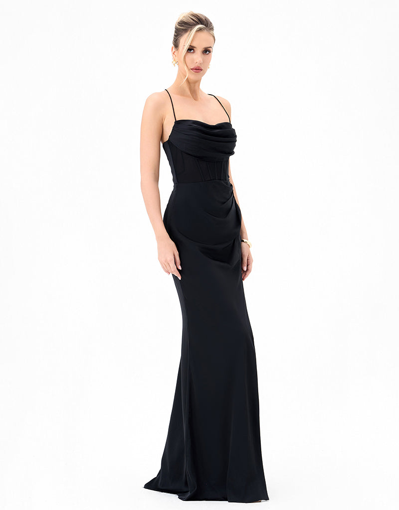 Flo Strappy Back Gown - Dress - Bariano
