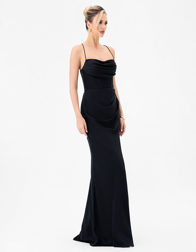 Flo Strappy Back Gown - Dress - Bariano