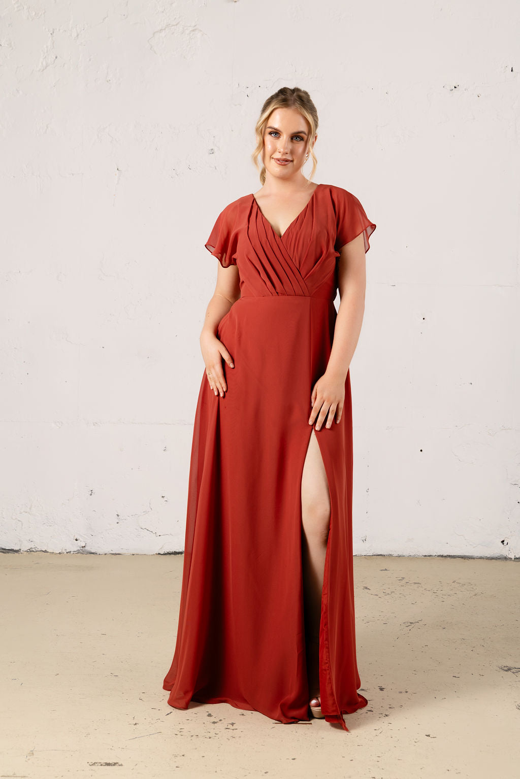 Skye Chiffon Dress - Dress - JOUNE