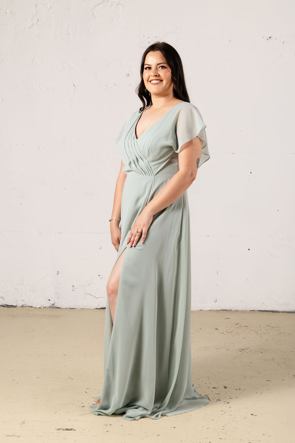 Skye Chiffon Dress - Dress - JOUNE