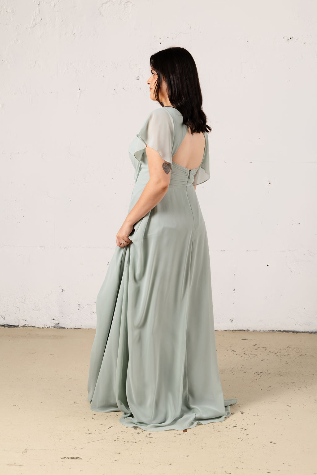 Skye Chiffon Dress - Dress - JOUNE