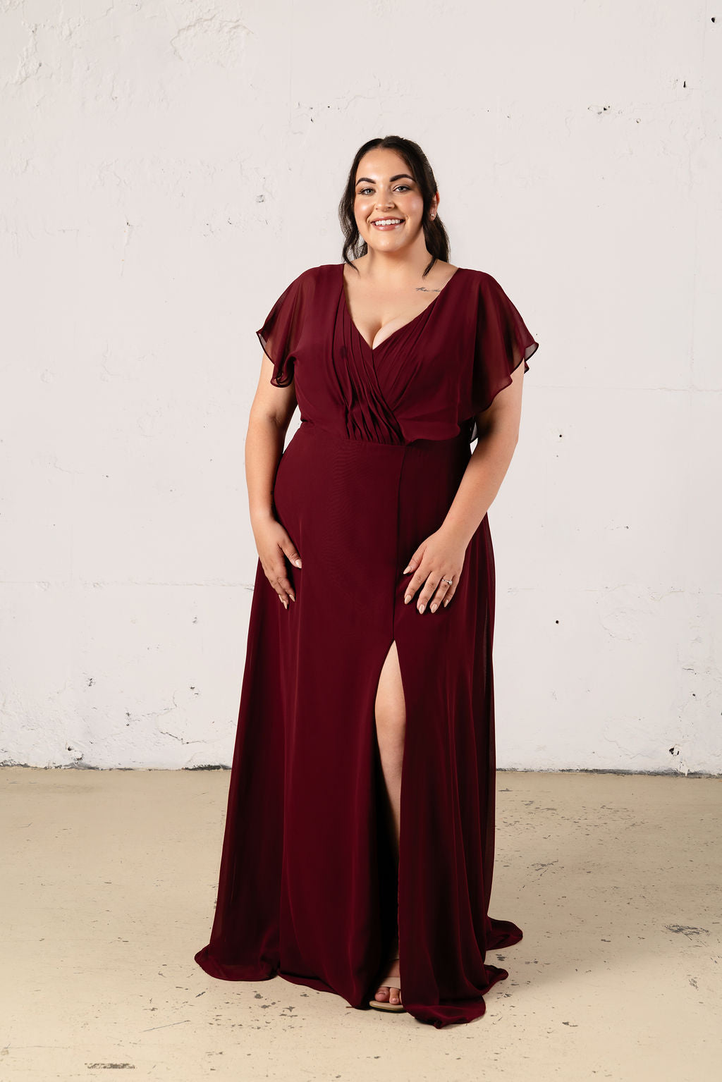 Skye Chiffon Dress - Dress - JOUNE