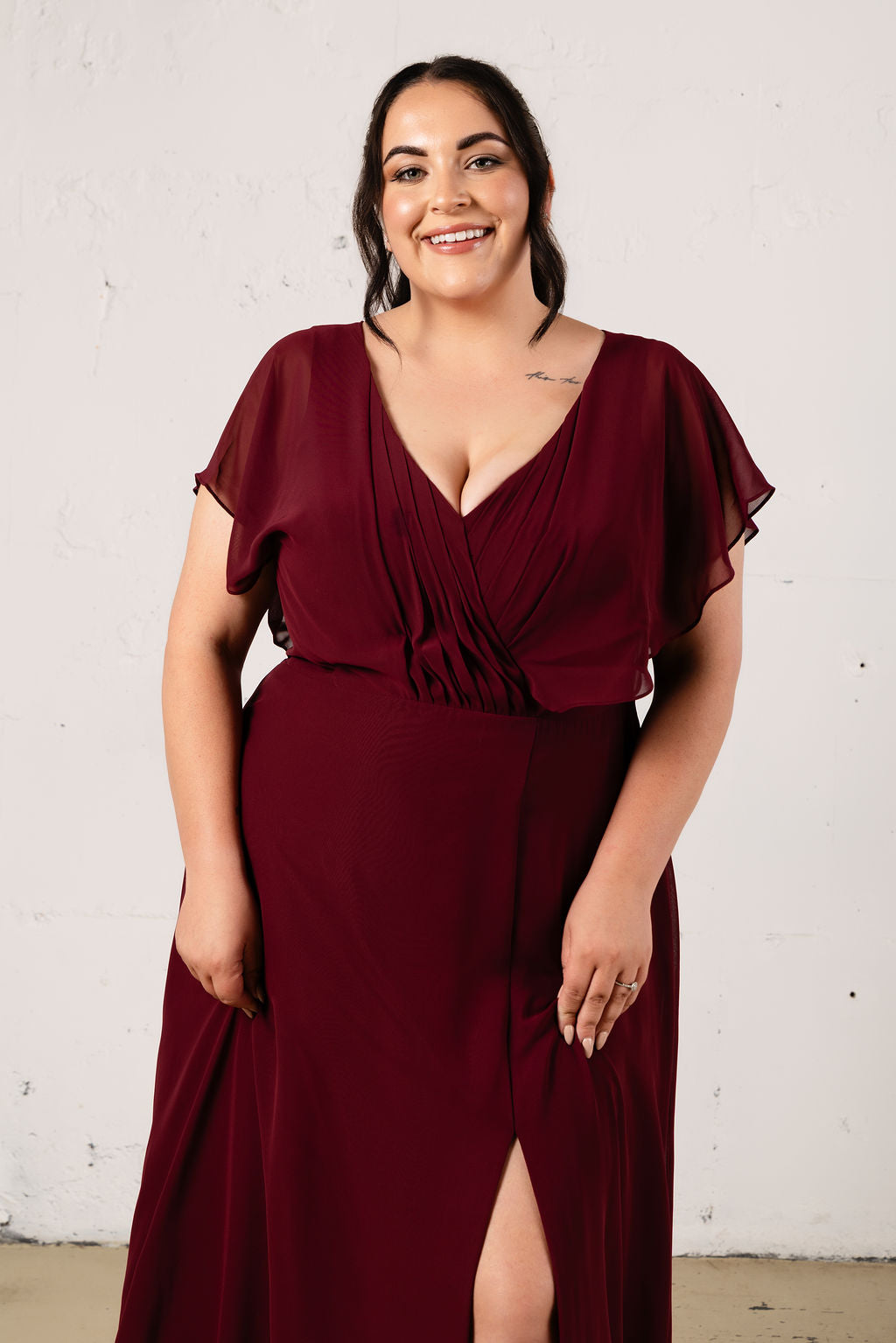 Skye Chiffon Dress - Dress - JOUNE