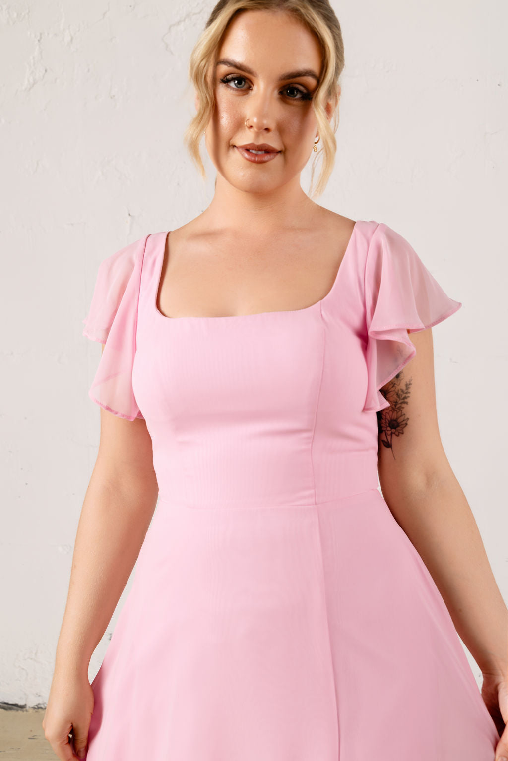 Mila Chiffon Dress - Bridesmaid Dress - JOUNE