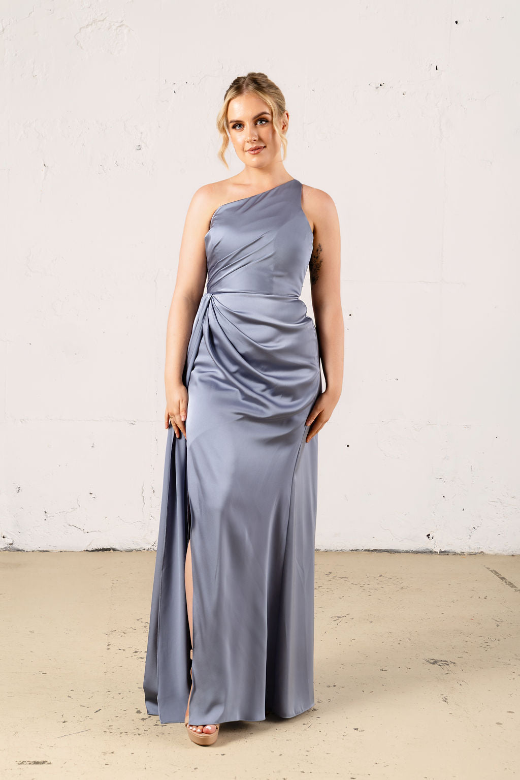 Harper Satin Dress - Dress - JOUNE