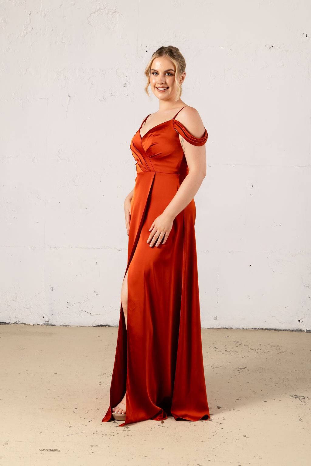 Aspen Satin Dress - Dress - JOUNE