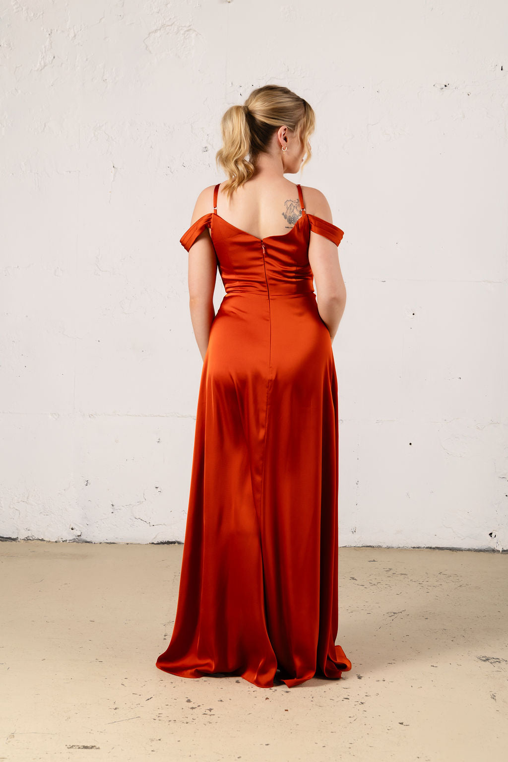 Aspen Satin Dress - Dress - JOUNE