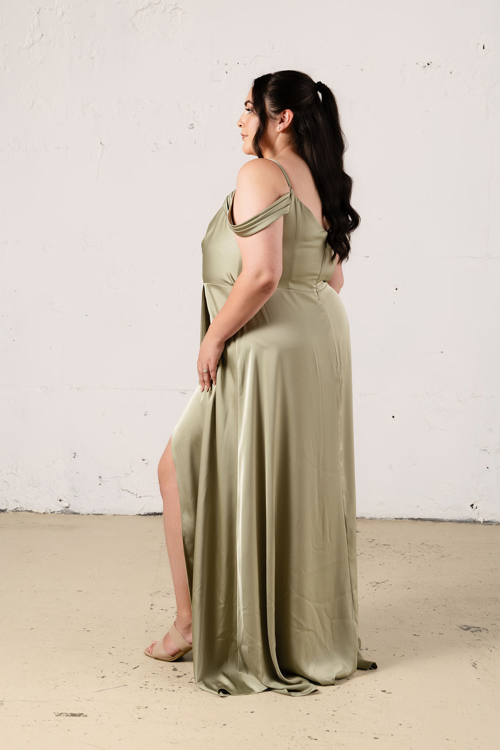 Aspen Satin Dress - Dress - JOUNE