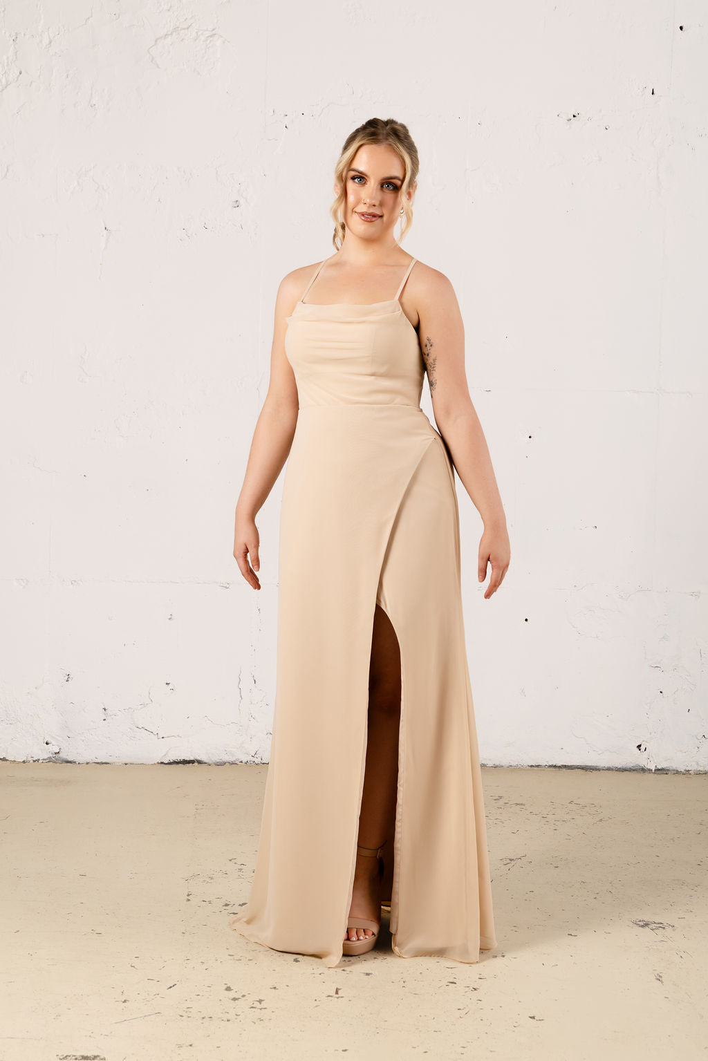 Isla Chiffon Dress - Dress - JOUNE