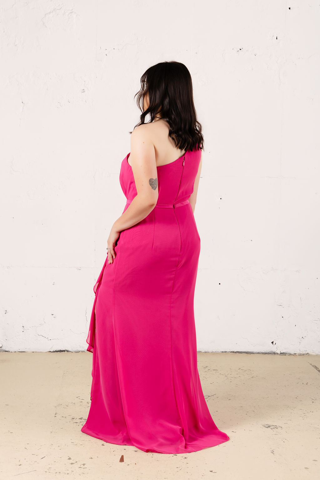 Quinn Chiffon Dress - Dress - JOUNE