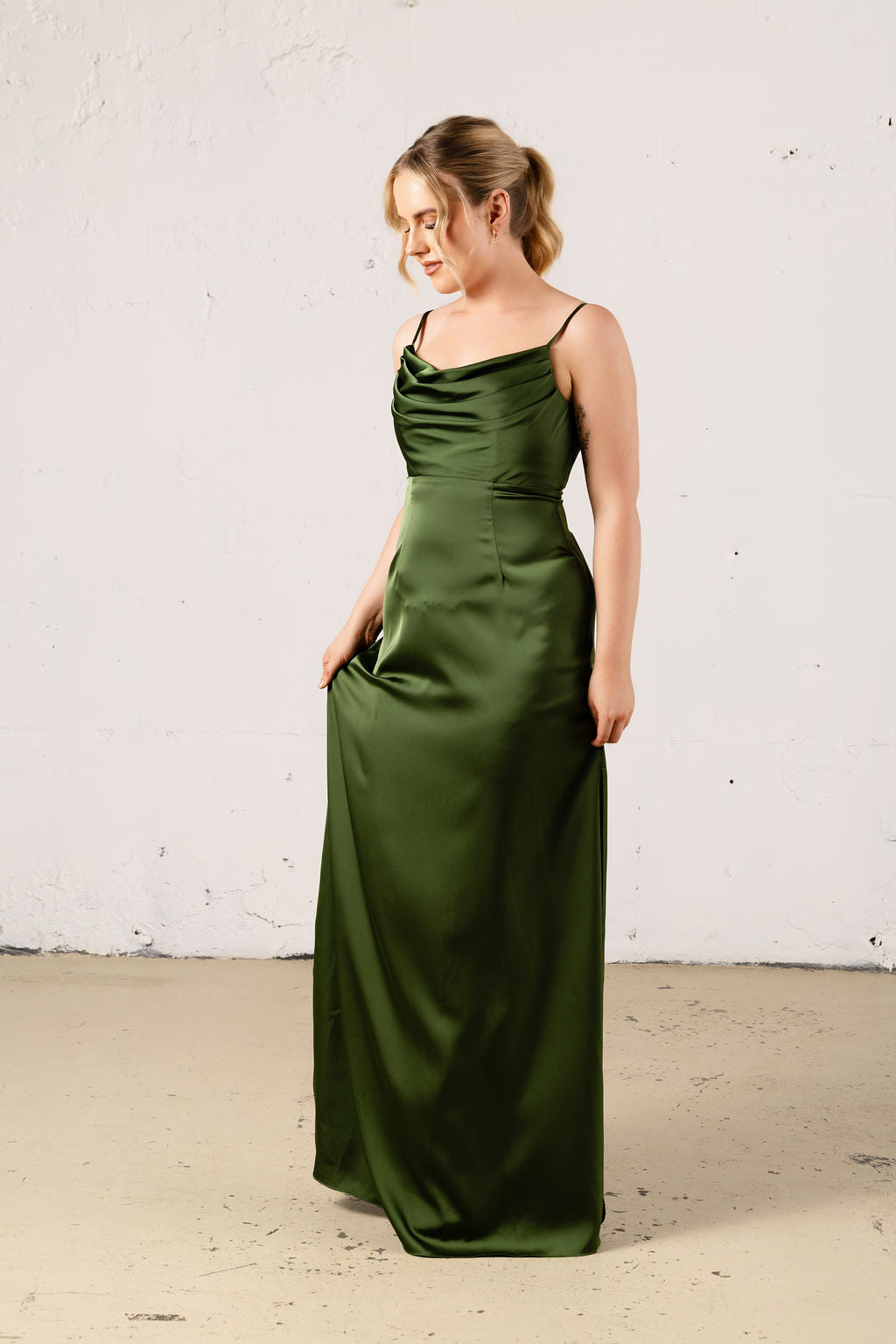 Blake Satin Dress - Dress - JOUNE