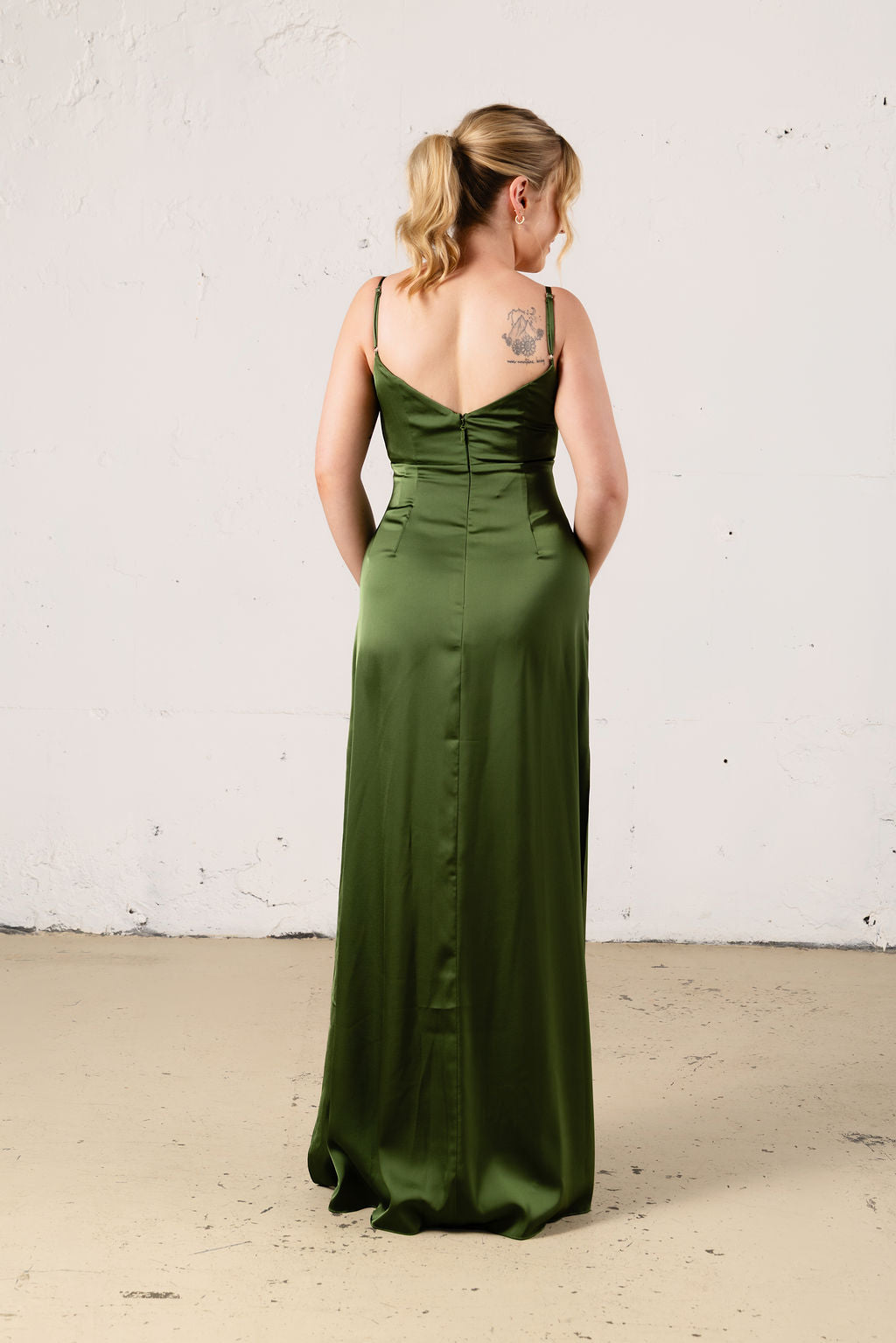 Blake Satin Dress - Dress - JOUNE