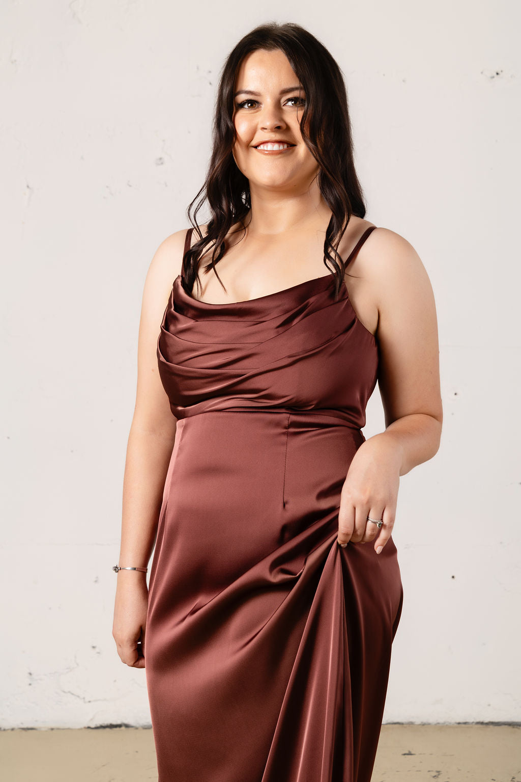 Blake Satin Dress - Dress - JOUNE