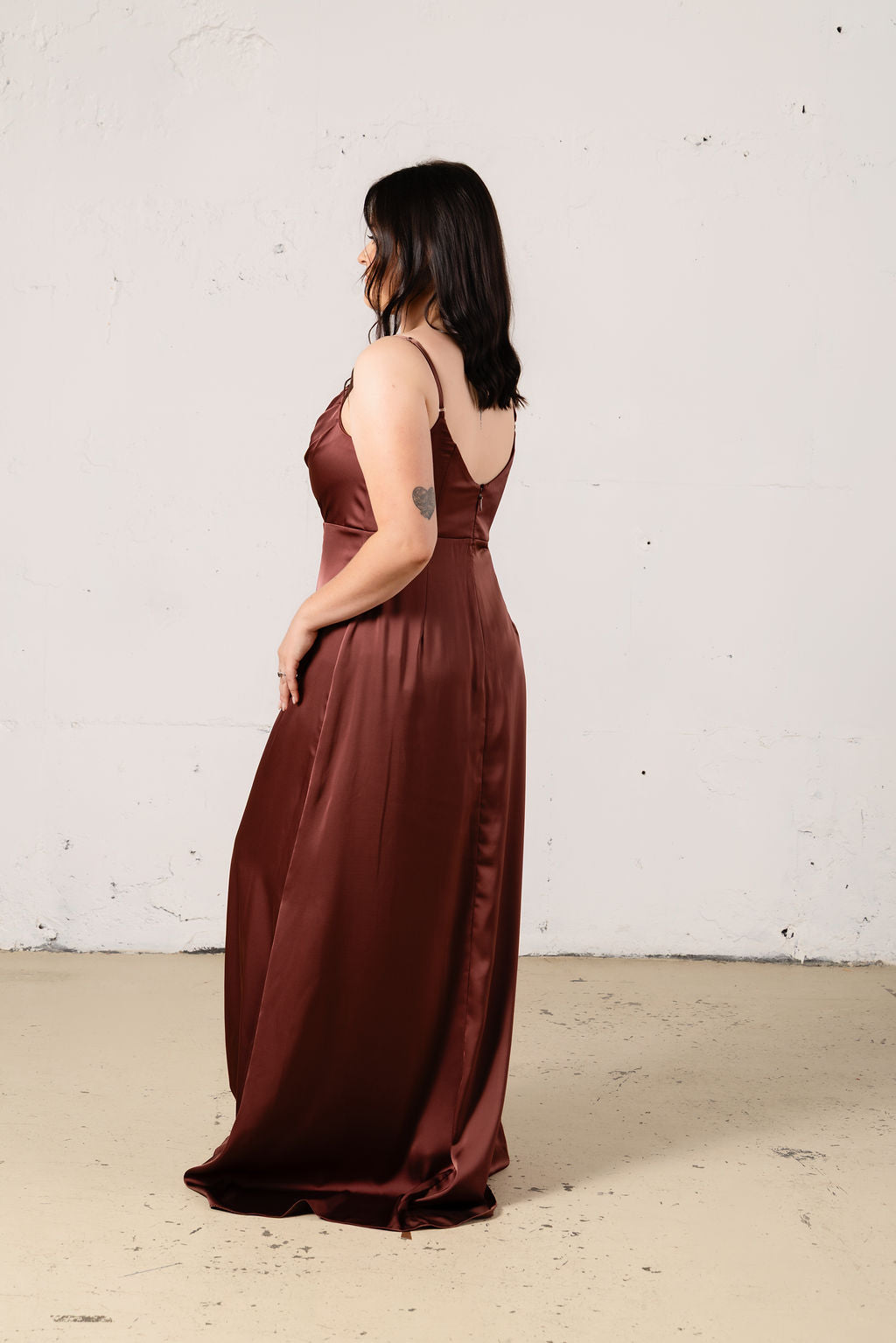 Blake Satin Dress - Dress - JOUNE