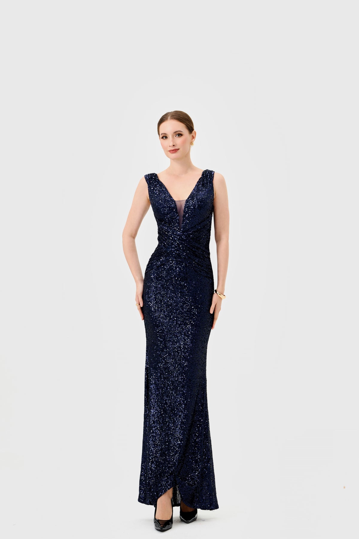 Paislee Sequin Maxi Gown - Dress - Bariano