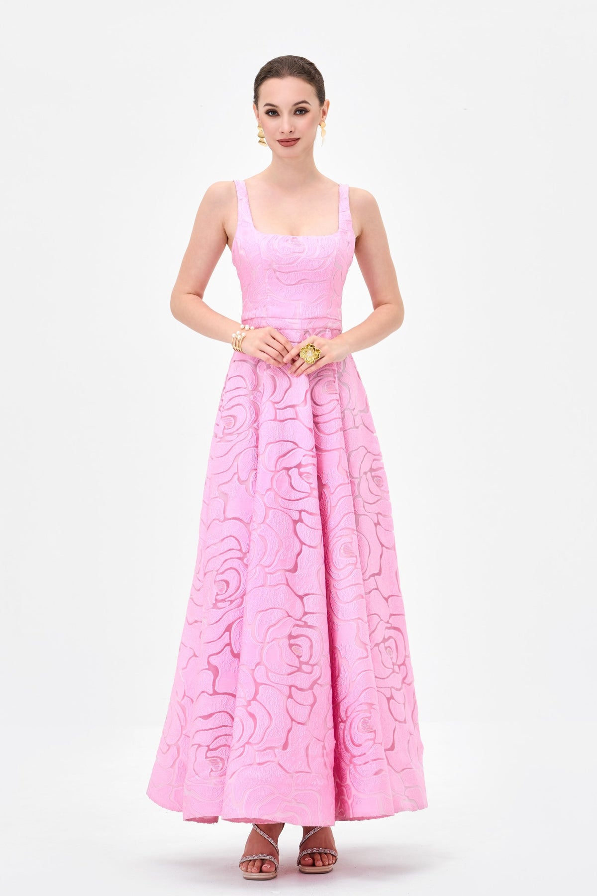 Karinda Square Neck Midaxi - Dress - Bariano