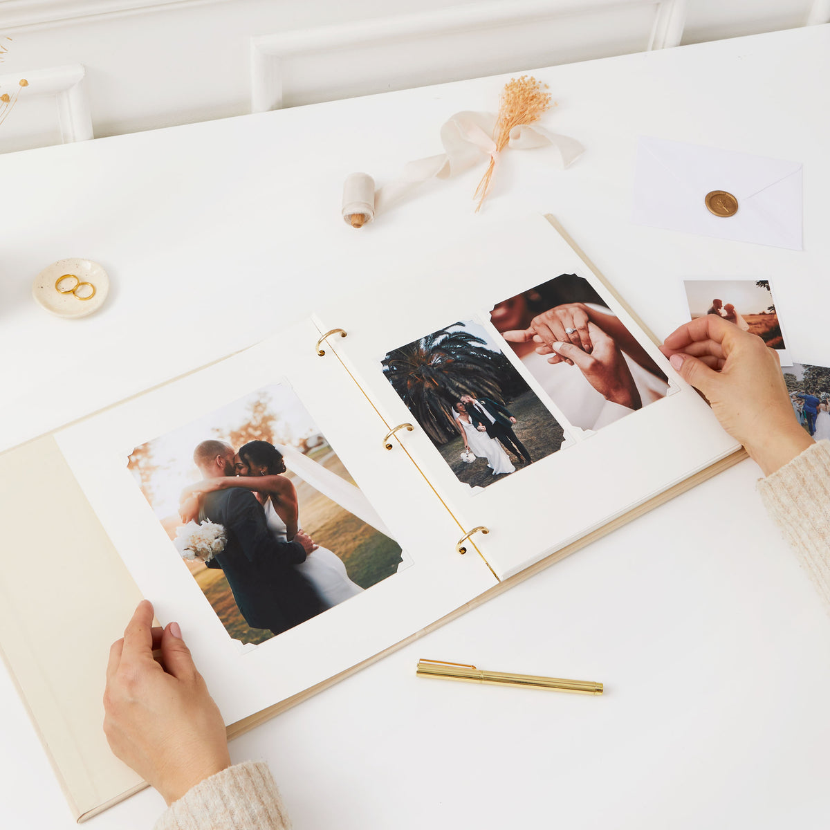 Our Wedding Day - Photo Album - Giftware - Blush and Gold