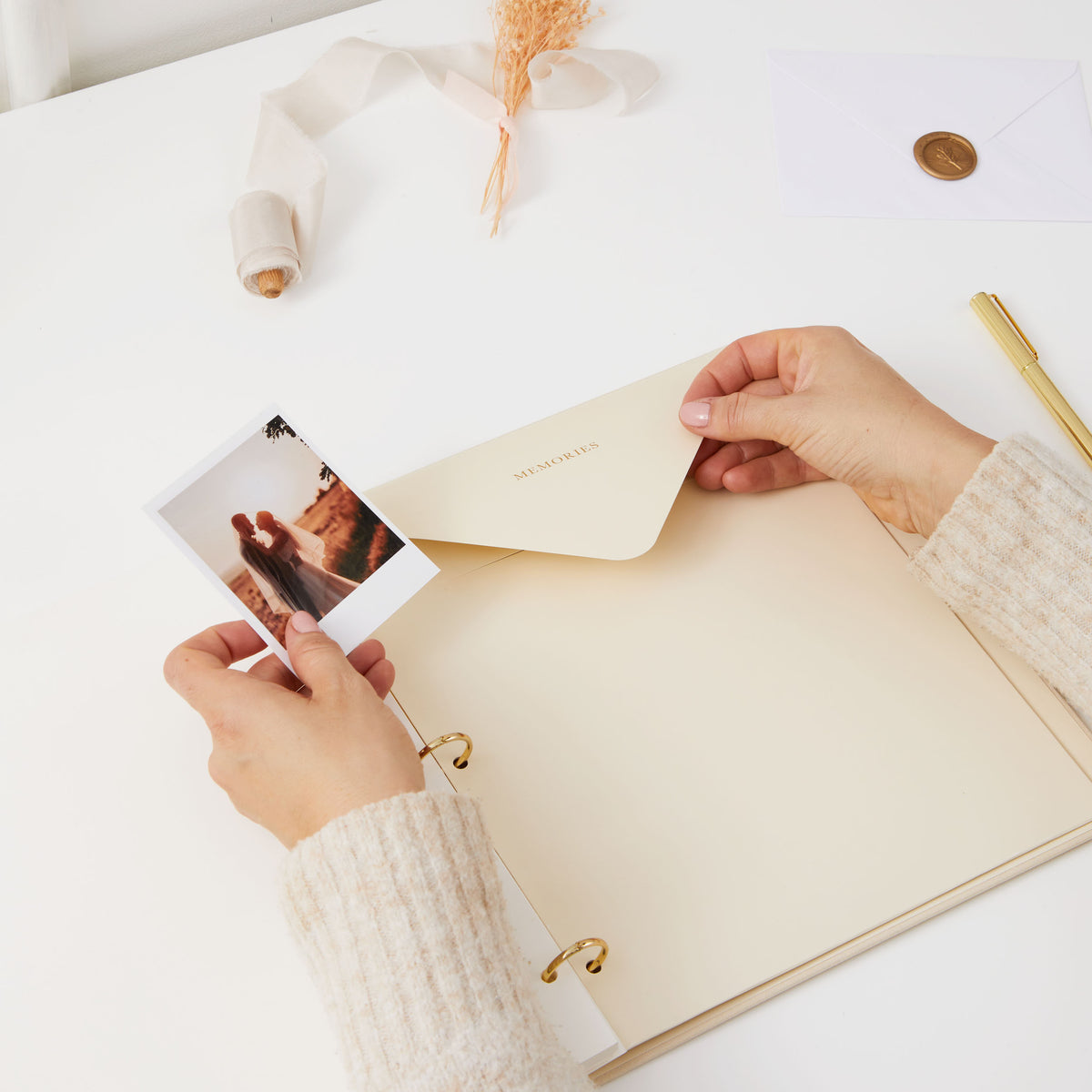 Our Wedding Day - Photo Album - Giftware - Blush and Gold