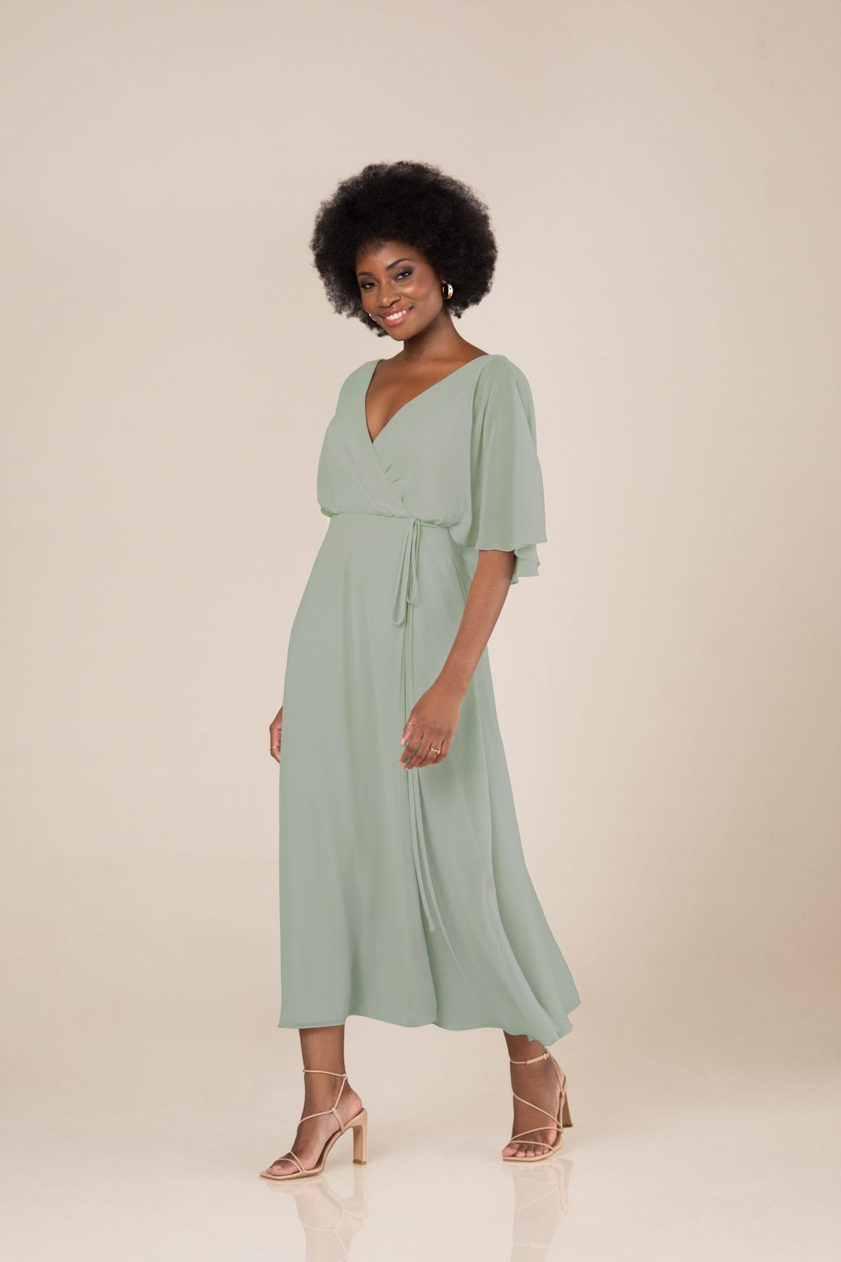 Chaya Tea Length - Chiffon - Honey Fawn Boutique