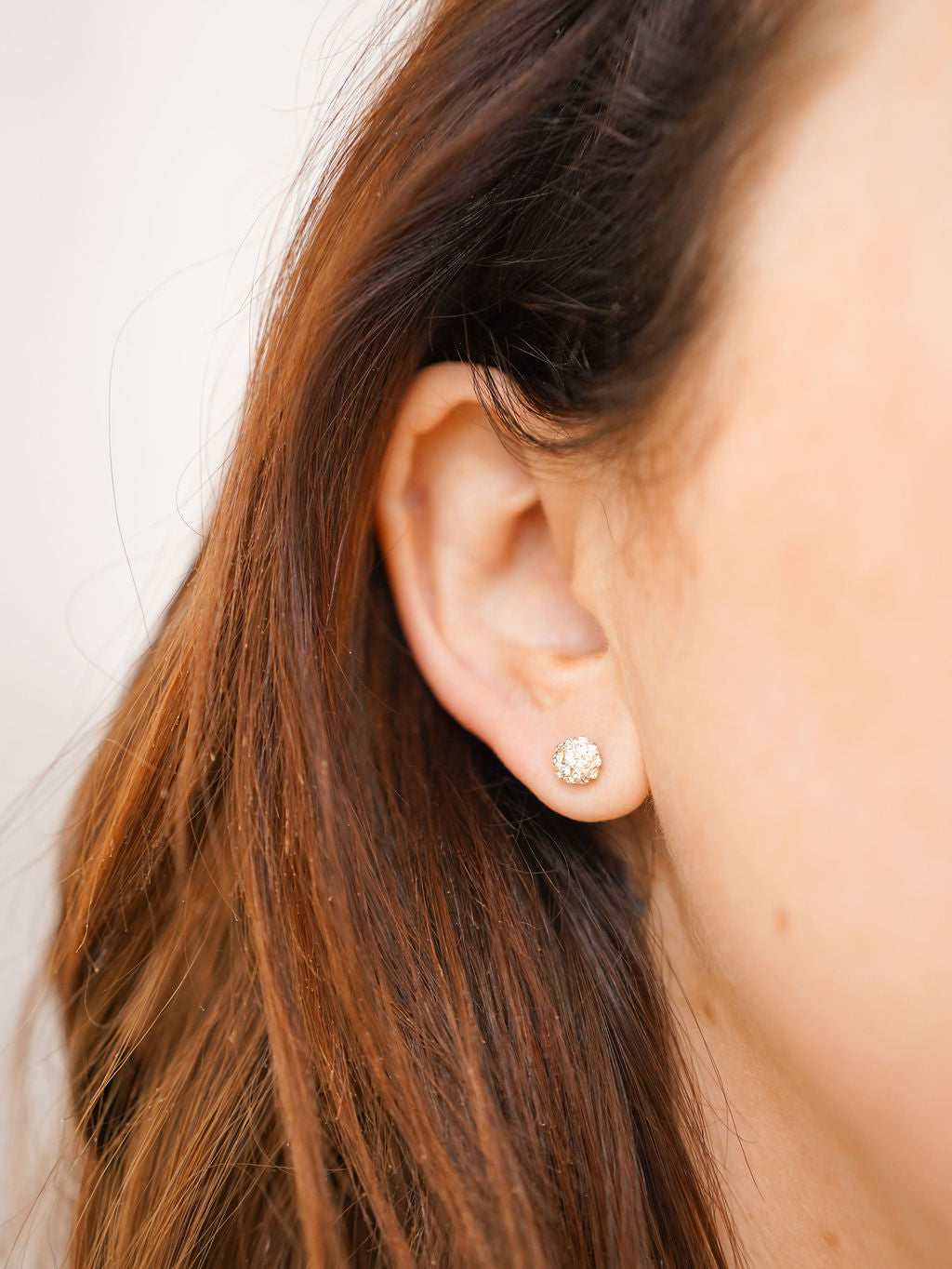 Spotted Crystal Studs Small - Jewellery - Honey Fawn