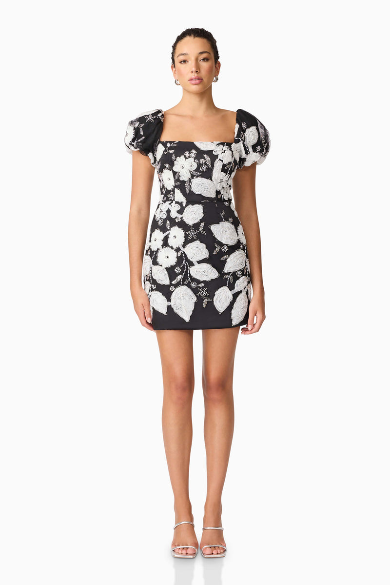 Carol Mini Dress Black - Dress - Elliatt