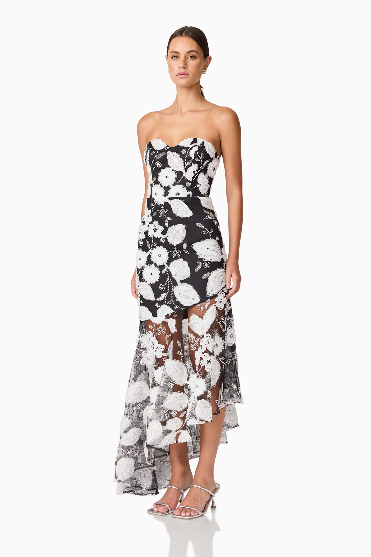 Carol Gown Black - Dress - Elliatt